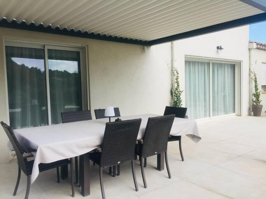 Villa Familiale 9 Pers Cabries Entre Aix Et Marseille 5 Min Gare Aix Tgv 15 Min Aeroport Mp Ngoại thất bức ảnh