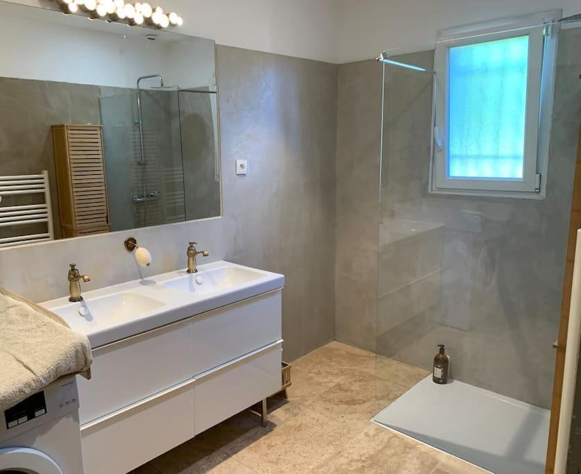 Villa Familiale 9 Pers Cabries Entre Aix Et Marseille 5 Min Gare Aix Tgv 15 Min Aeroport Mp Ngoại thất bức ảnh